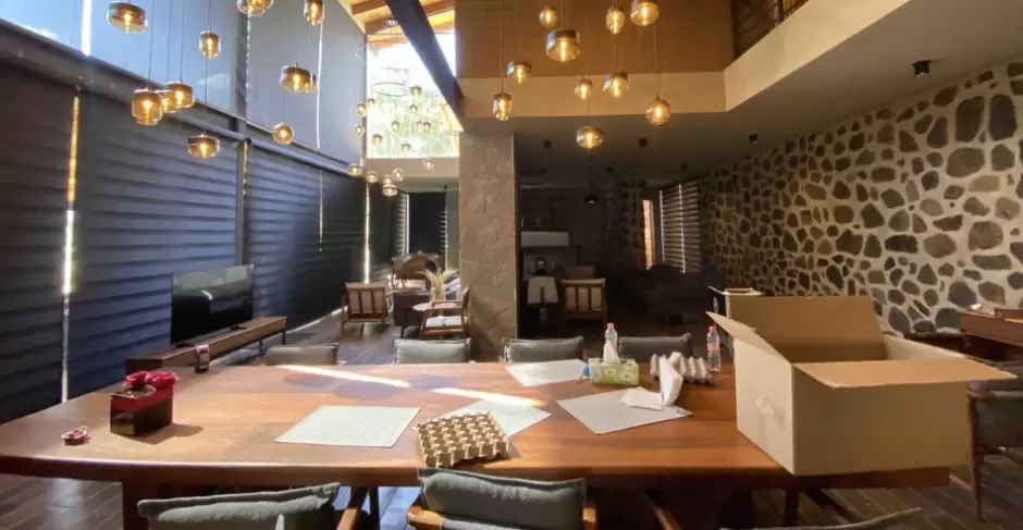 Aspectos de Tapalpa Country Club, lugar donde vivía presuntamente "El Mencho". La casa se ubicaba en el número 39 en este club privado de residencias