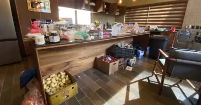 Aspectos de Tapalpa Country Club, lugar donde viv�a presuntamente "El Mencho". L