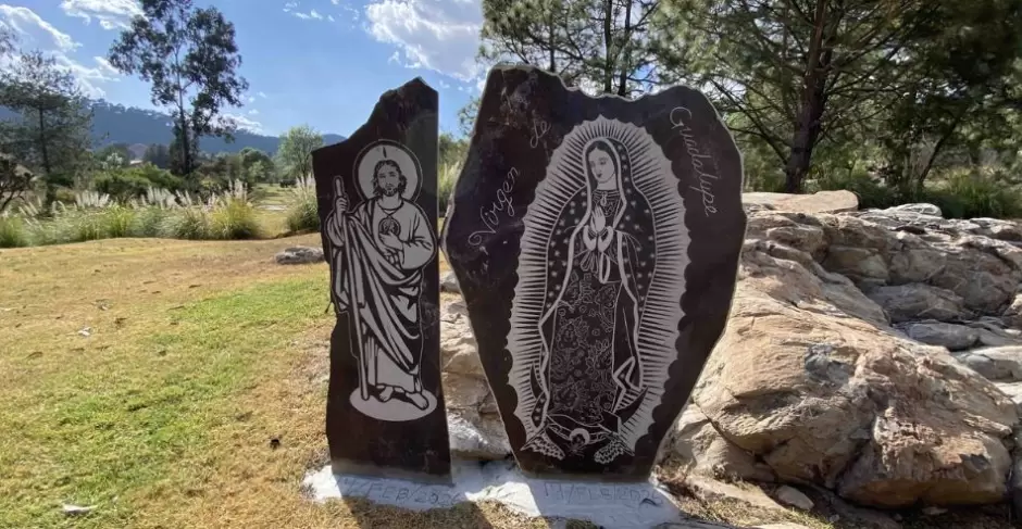 Aspectos de Tapalpa Country Club, lugar donde vivía presuntamente "El Mencho". La casa se ubicaba en el número 39 en este club privado de residencias.