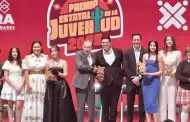 Reparten bolsa de 5.7 millones de pesos entre 48 ganadores del Premio Estatal de la Juventud