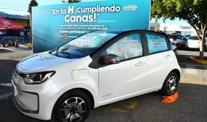 Sorteo entre contribuyentes cumplidos.