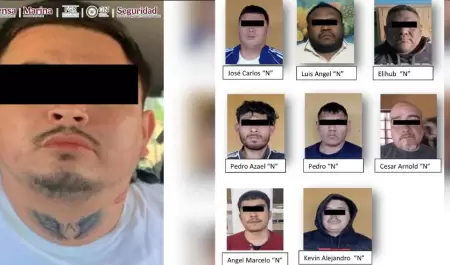 Capturan a "El Lexus" y 8 personas m�s