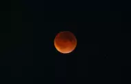 Eclipse lunar te�ir� de rojo el cielo de Sonora la madrugada de este martes