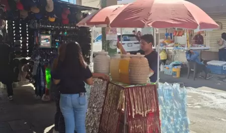 Venta de aguas frescas