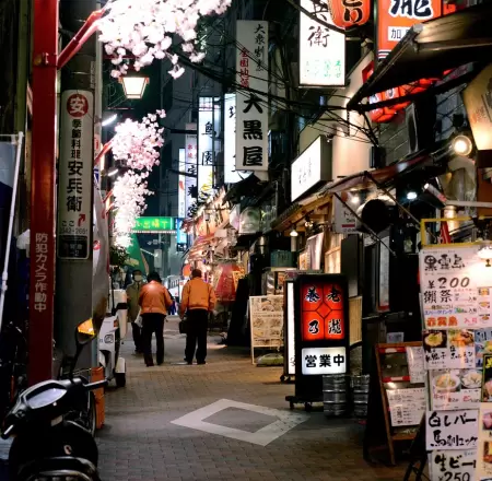 tokio, ciudad, luces, tokyo
