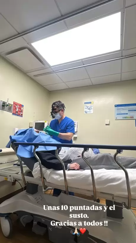 Hija de Geraldine Baz�n y Gabriel Soto fue hospitalizada de emergencia