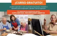 �Aprender no tiene edad! Abren cursos gratuitos para mayores de 55