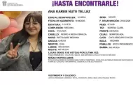 Hallan sin vida a Ana Karen, joven desaparecida tras tomar Didi moto