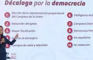 Sheinbaum dice tener "plan B" si no se aprueba la reforma electoral
