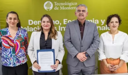 Firman Tec de Monterrey y Barra Sonorense de Abogados convenio de colaboraci�n e