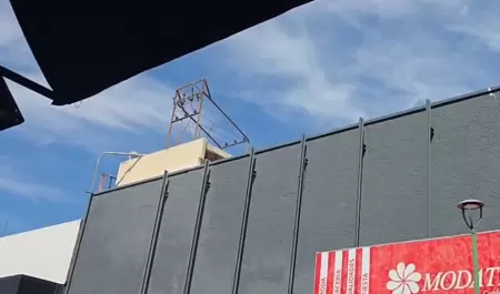 Incidente con transformador en comercio del Centro de Hermosillo