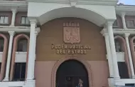 Descartan denuncias por da�os al edificio del Poder Judicial tras protestas del 8M