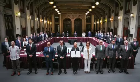 Renovaci�n del acuerdo voluntario para mantener el tope de 24 pesos para la gaso