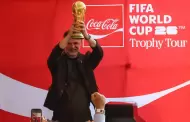 El trofeo del Mundial de la FIFA llega a Quer�taro