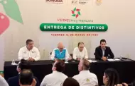 Entregan distintivos del programa "Viernes Muy Mexicano" impulsado por Concanaco Servytur