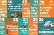 Contin�a agenda de actividades del D�a del �rbol y del Arbolado Urbano