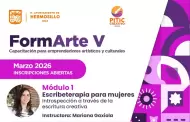 Invitan a mujeres artistas a sanar y crear con la escritura
