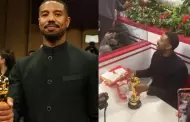 VIDEO De los Oscar a las hamburguesas: as� celebr� Michael B. Jordan su gran noche