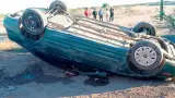 Volcamiento en la Costa de Hermosillo