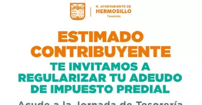 Predial sin recargos