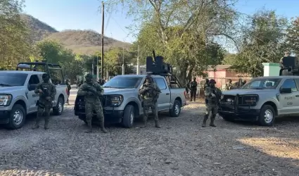 Operativo en finca ligada a "El Mayo" Zambada