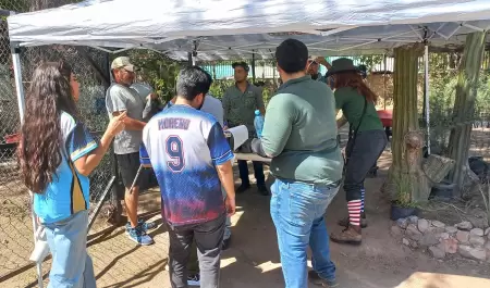Entrega de especies nativas en el Vivero Municipal