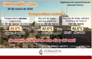 Hermosillo rompe r�cord hist�rico de calor por segundo d�a consecutivo