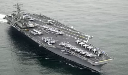 Portaaviones USS Nimitz de la Marina de EU