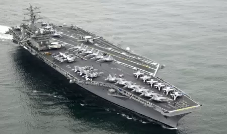 Portaaviones USS Nimitz de la Marina de EU