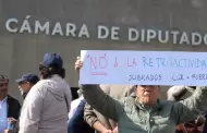 C�mara de Diputados aprueba en lo general eliminar "pensiones doradas"