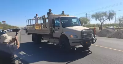 Unidad de Sedena, militares