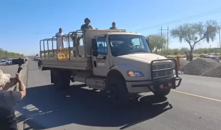 Unidad de Sedena, militares