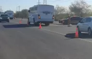 Seguridad P�blica revisa circulaci�n de autos extranjeros por carreteras de Sonora