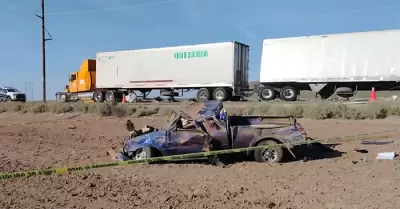 Choque en la calle Cuatro, en la Costa de Hermosillo