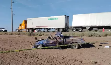 Choque en la calle Cuatro, en la Costa de Hermosillo