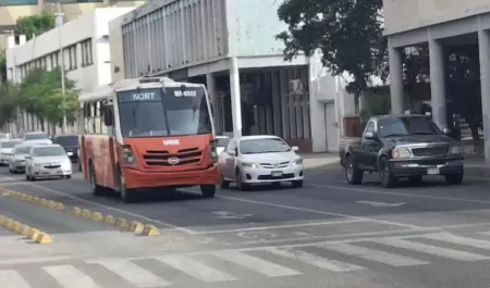 Camiones, transporte p�blico, Hermosillo