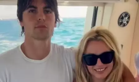 Britney Spears y su hijo.