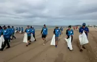 Realizan limpieza de playa en Bah�a de Kino