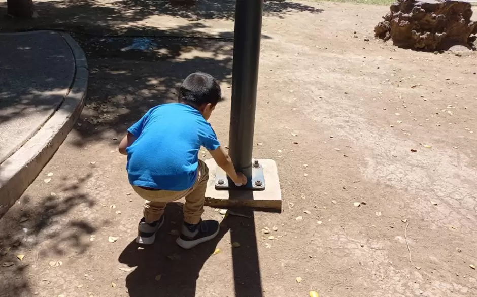 B�squeda de huevos en el Parque Madero.