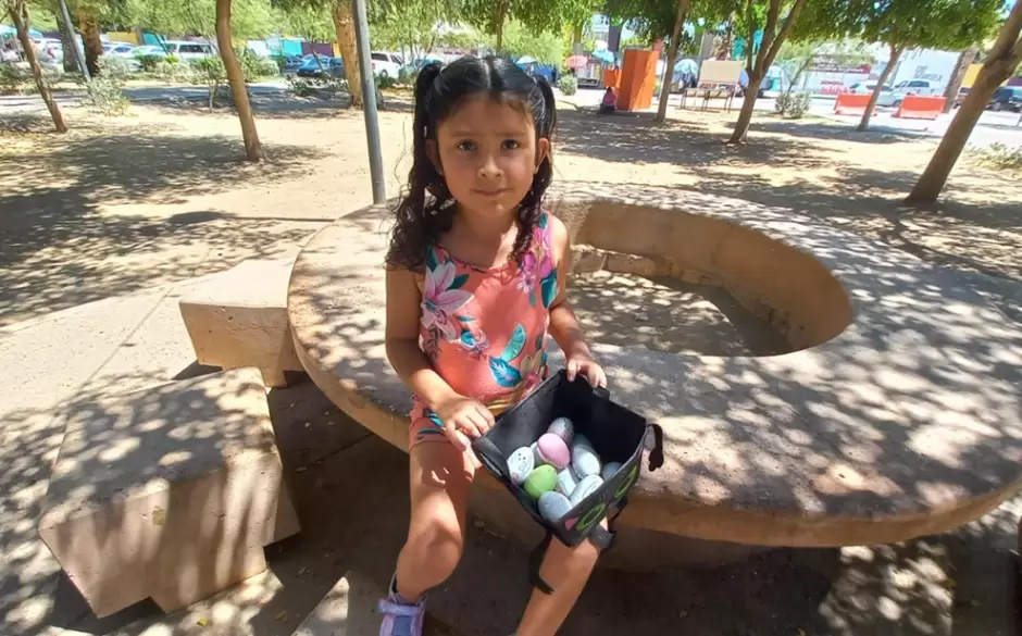 B�squeda de huevos en el Parque Madero.