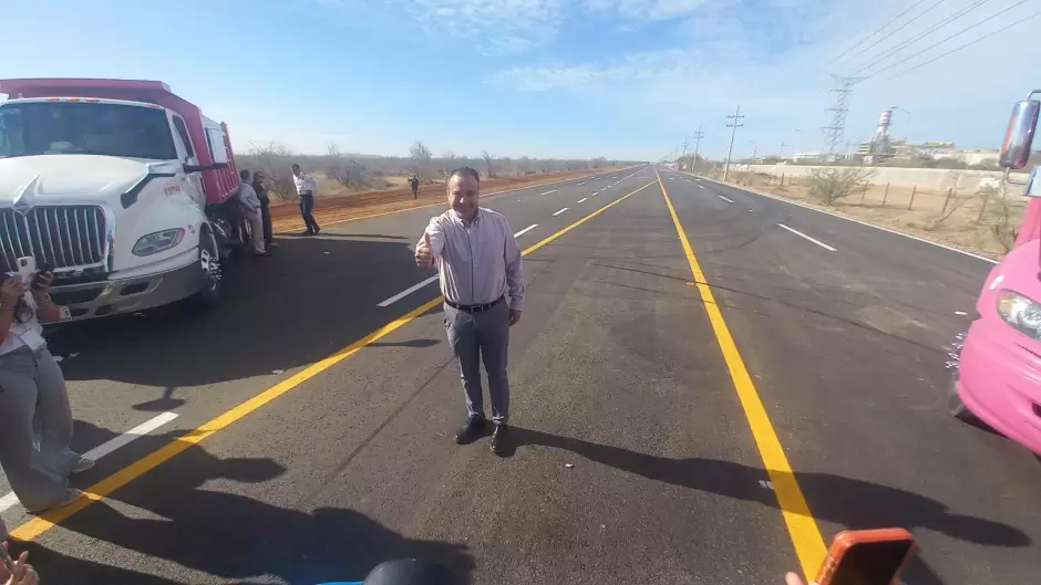 Inauguran primera etapa del Libramiento Norponiente de Hermosillo