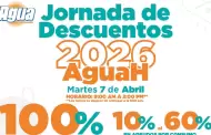 �Ponte al corriente! Jornada de descuentos de Agua de Hermosillo