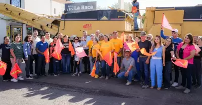 Rehabilitaci�n de la calle Reforma.