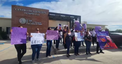 Manifestaci�n en memoria de Leyla Monserrat