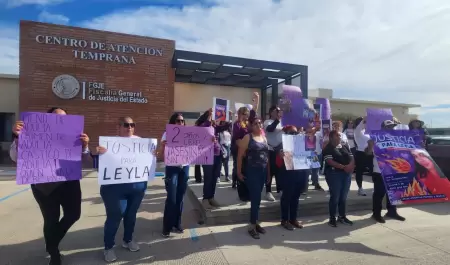 Manifestaci�n en memoria de Leyla Monserrat