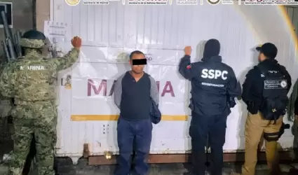 Detenido en Nogales.