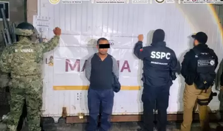 Detenido en Nogales.