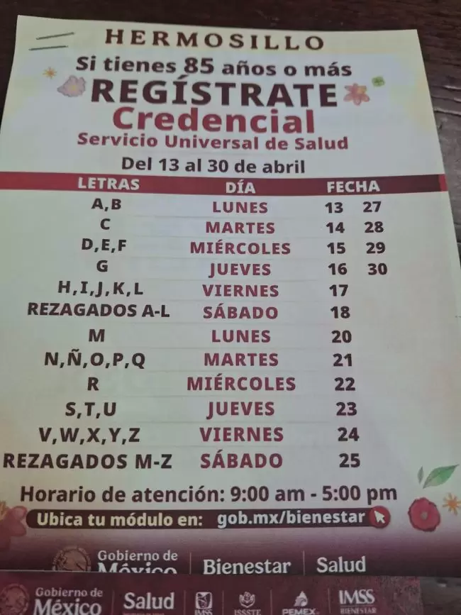 Credencialización para el Servicio Universal de Salud