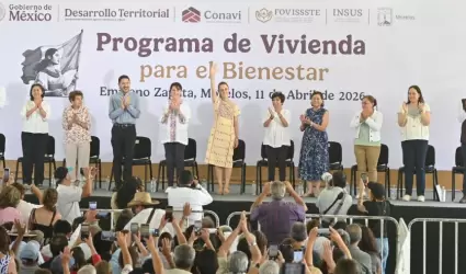 Claudia Sheinbaum en Morelos