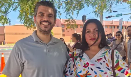 Integrantes de la agrupaci�n Buquis a la Calle